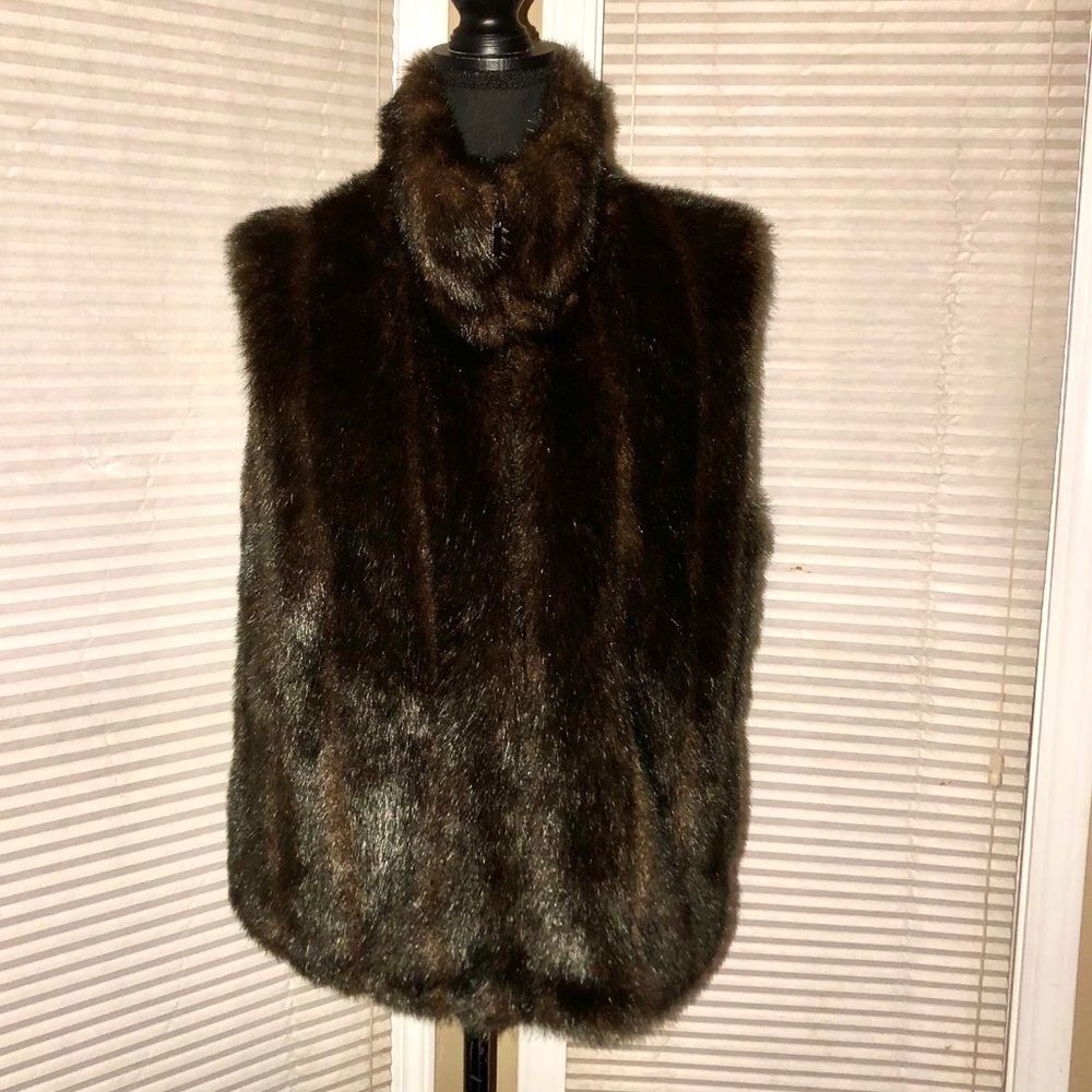 Giacca Reversible Faux Fur Vest
